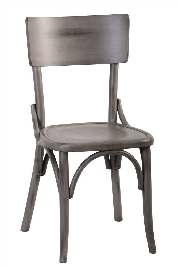 Chaise bistrot en bois teinté- MobiKent Design