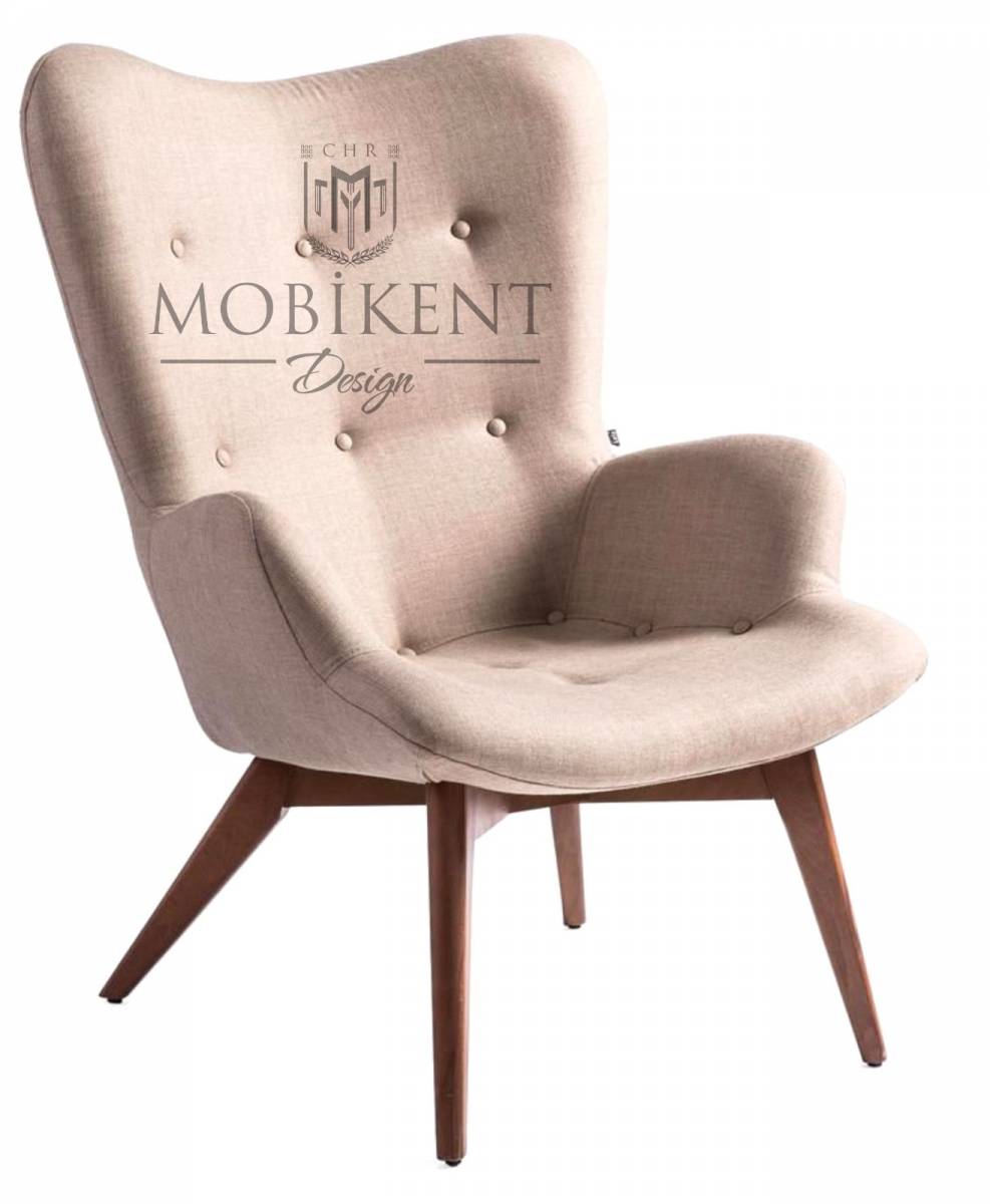 Fauteuil lounge au style scandinave pour salon - MobiKent Design
